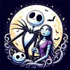 The Nightmare Before Christmas-11CT Stamped Cross Stitch 40*40cm