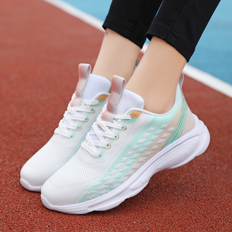 Women's Mesh Breathable Lightweight Comfortable Fashion Sneakers - 002
