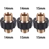 High Pressure Hose Quick Connector Copper M22 15MM 14MM Hose Fitting Coupler