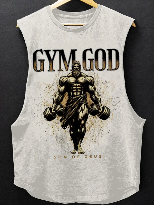Men's Gym God Son Of Zeus Print Workout Tank Top