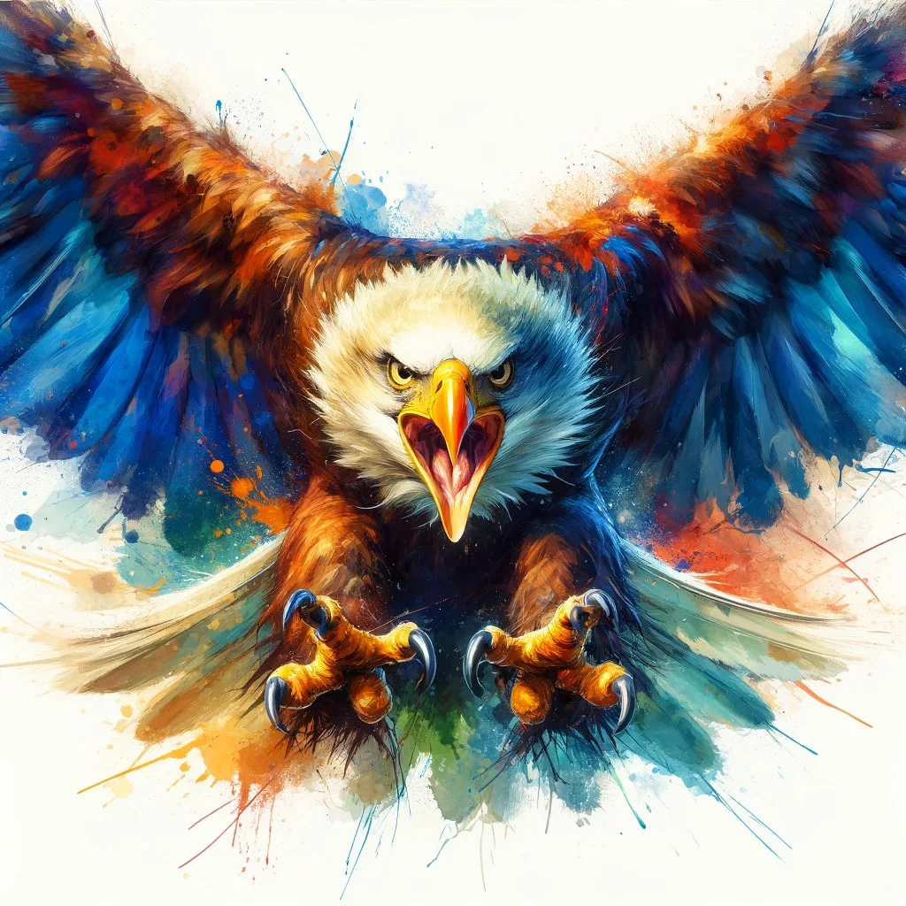 Full Round Diamond Painting - Eagle(Canvas|40*40cm)