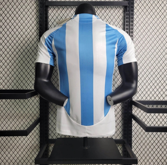 2024 Argentina Home Player Version Men's Football T-Shirt Thai Quality