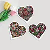 6Pcs DIY Love Diamond Painting Greeting Card