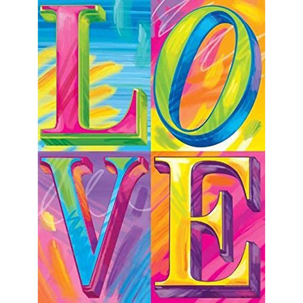 

Love Letters-Round Drill Diamond Painting-35*45CM, 501 Original