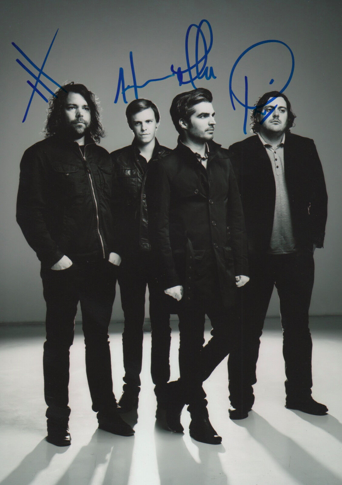 The Boxer Rebellion full signed 8x12 inch Photo Poster painting autographs