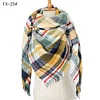 Plaid Pashmina Scarf Winter Scarf For Women