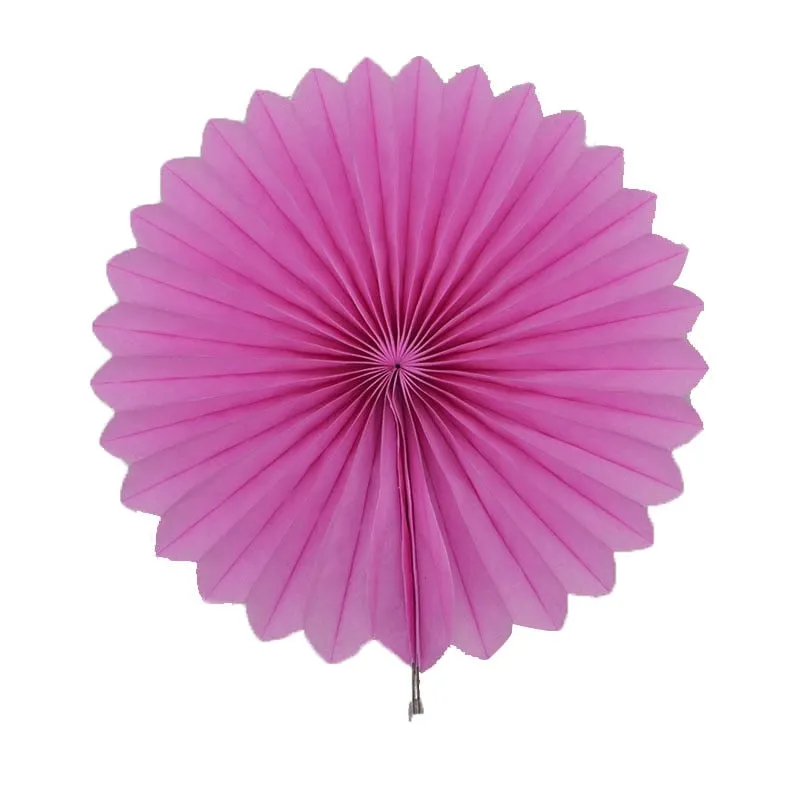 Decorative Wedding Party Paper Crafts 4 -12 Paper Fans DIY Hanging Tissue Paper Flower for Wedding Birthday Party Festival