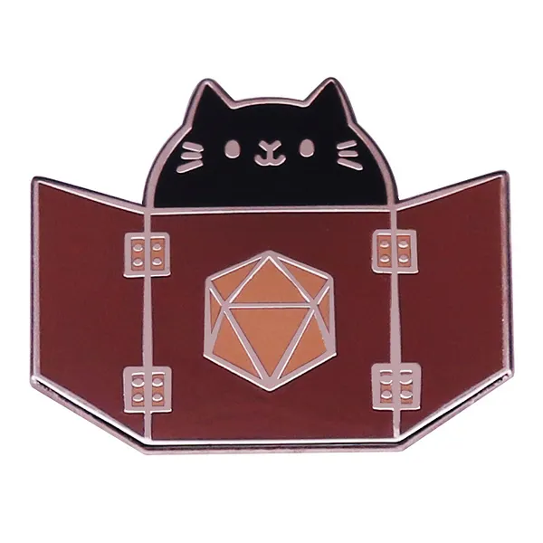 Foto del pin Dice Playing Cat