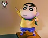 Action Kamen Shin-chan - Crayon Shin-chan Resin Statue - Super Studios
