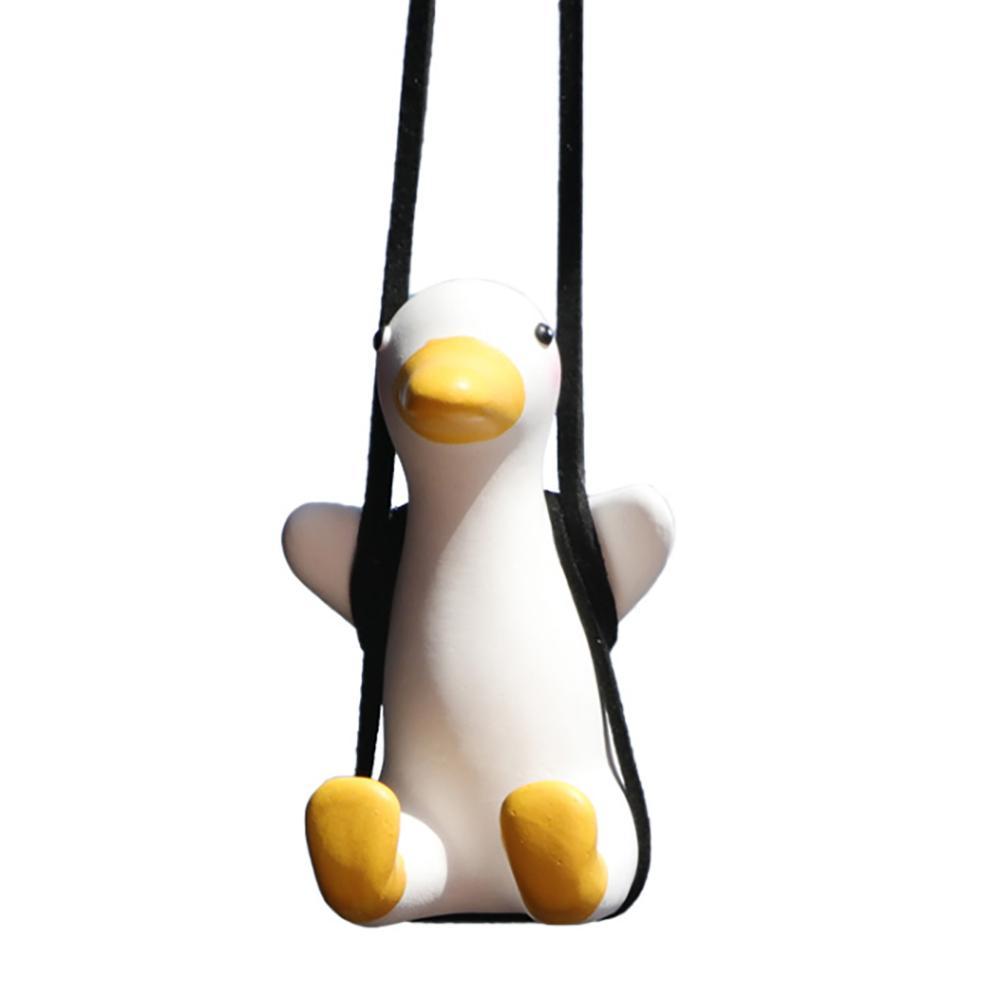 

Car Hanging Ornament Car Charm Swinging Duck Pendant Automotive Interior, 501 Original