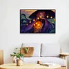 【Limited Stock Sale】Full Embroidery Eco-cotton Thread 11CT Printed Witch Cross Stitch Kit Artwork