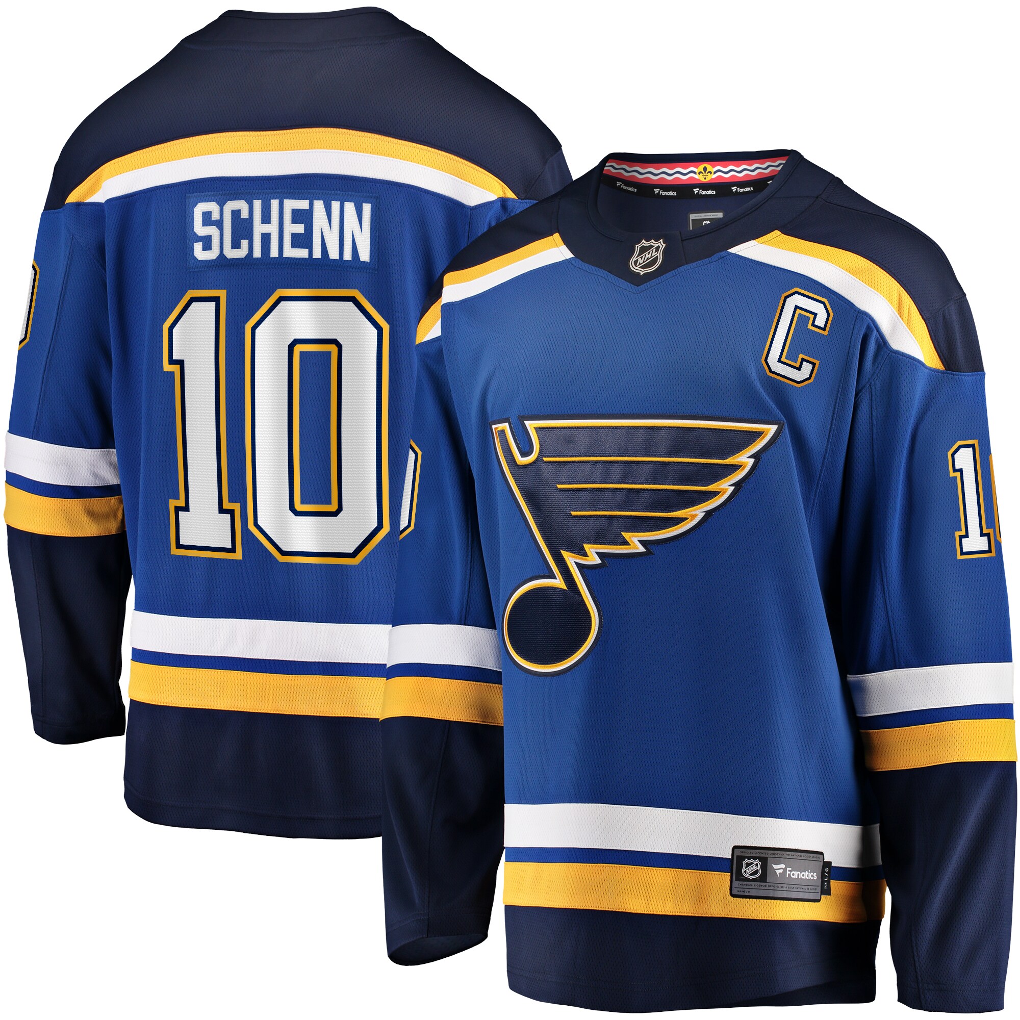 Brayden Schenn St. Louis Blues Fanatics Home Breakaway Jersey &ndash; Blue mysite