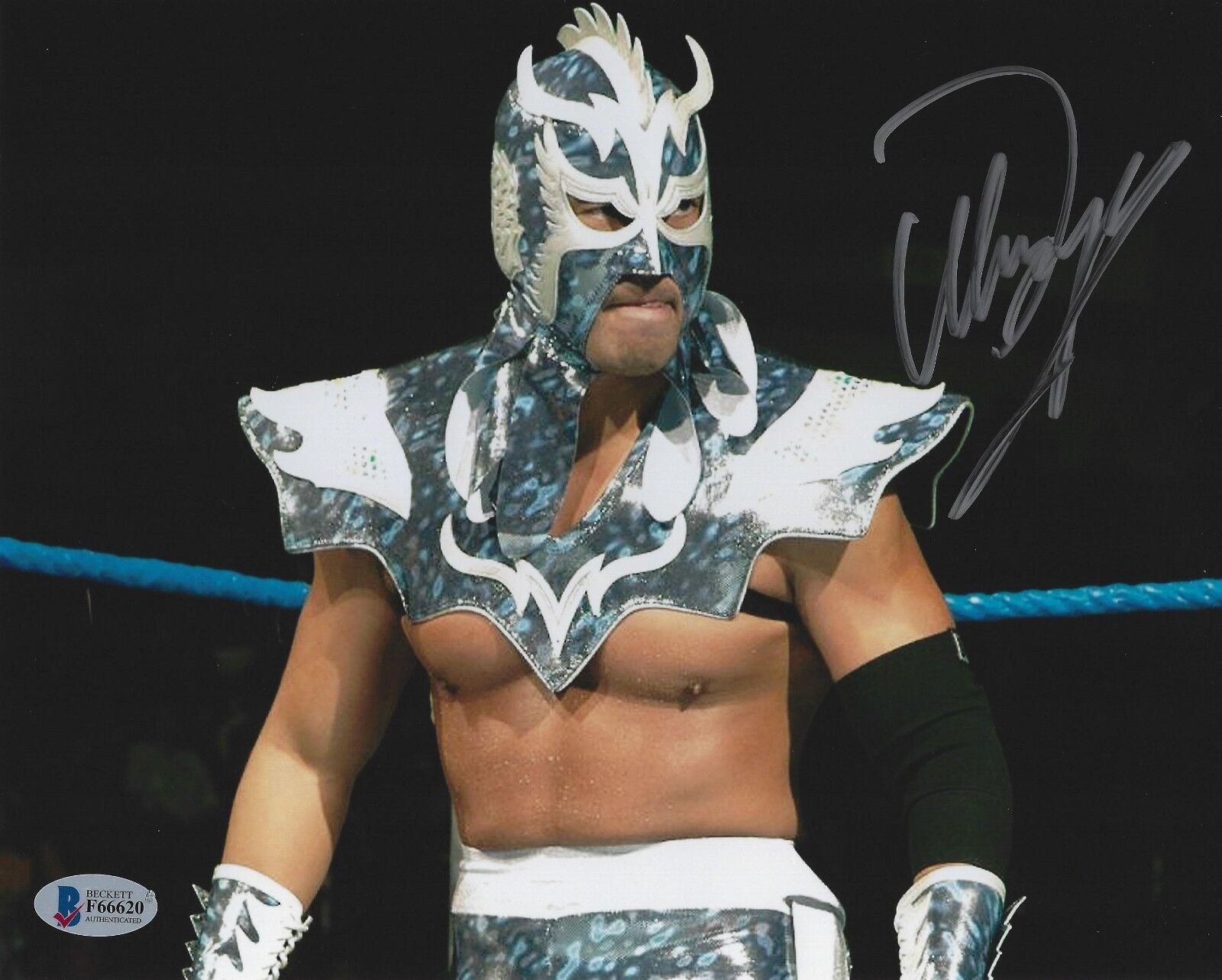 Ultimo Dragon Signed 8x10 Photo Poster painting BAS COA WWE WCW All New Japan Pro Wrestling NWA