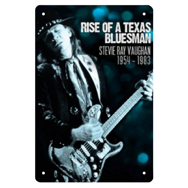 【20*30cm/30*40cm】Stevie Ray Vaughan - Vintage Tin Signs/Wooden Signs