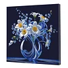 Framed Daffodil Vase-Paint by Numbers Acrylic Painting 35*35CM
