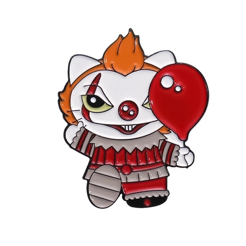 Cartoon Style Cowboy Style Animal Cartoon Character Skull Alloy Stamping Stoving Varnish Plating Women’s Brooches