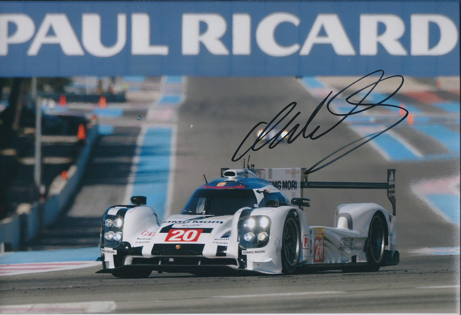 Mark WEBBER Signed Autograph Photo Poster painting AFTAL COA PORSCHE Hybrid World Endurance