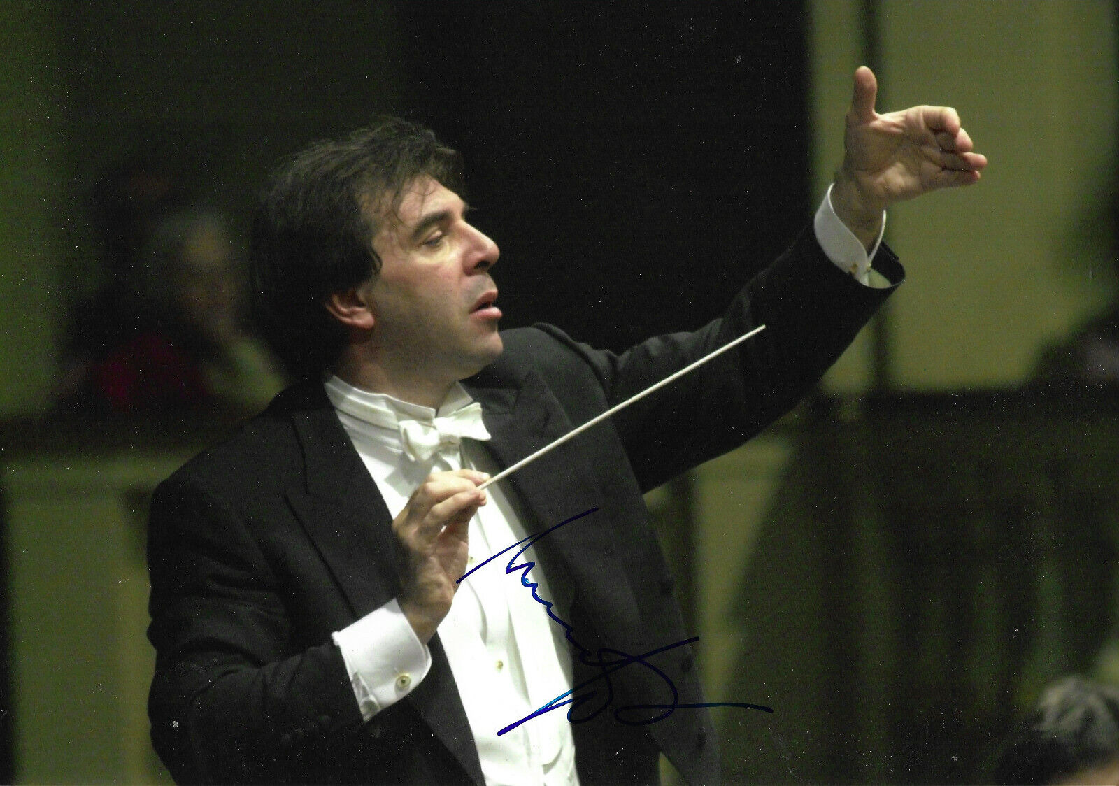 Daniele Gatti Conductor signed 8x12 inch Photo Poster painting autograph