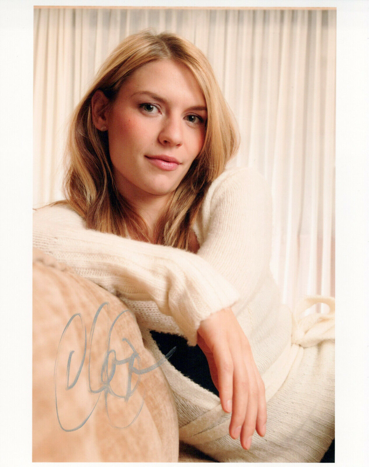 Claire Danes glamour shot autographed Photo Poster painting signed 8x10 #2