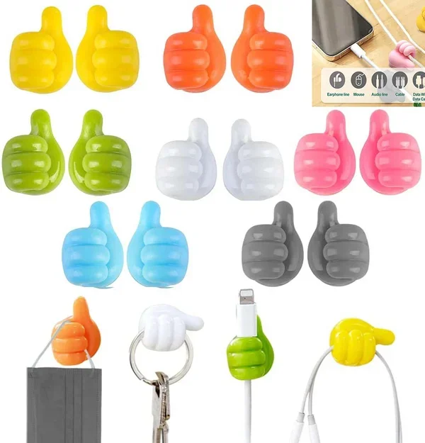 🎄- Creative Thumb Wall Hooks for Hanging
