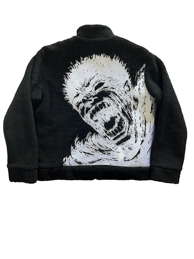 Fleece Jacket Beige