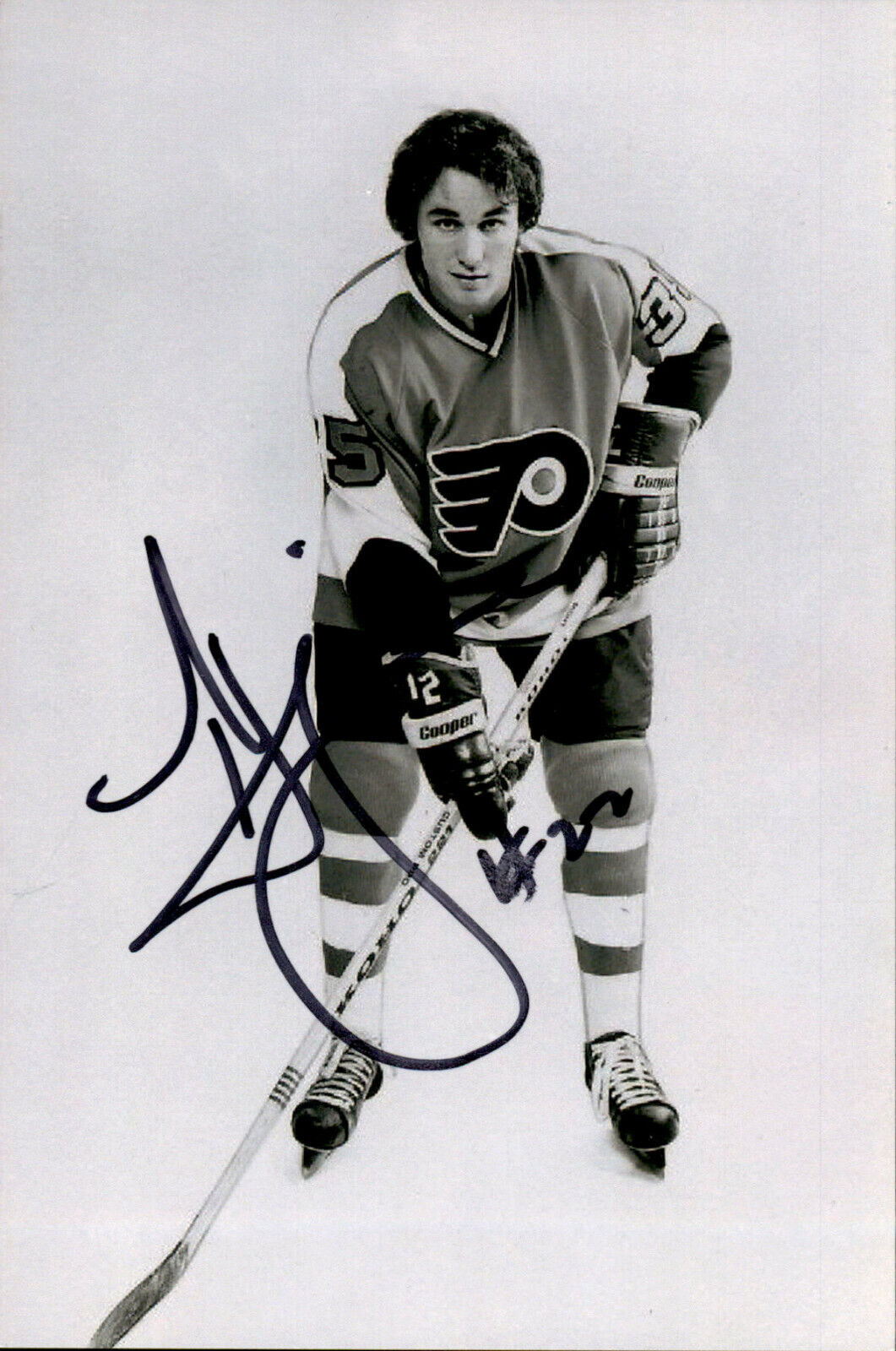 Tom Gorence SIGNED autographed 4x6 Photo Poster painting PHILADELPHIA FLYERS #4