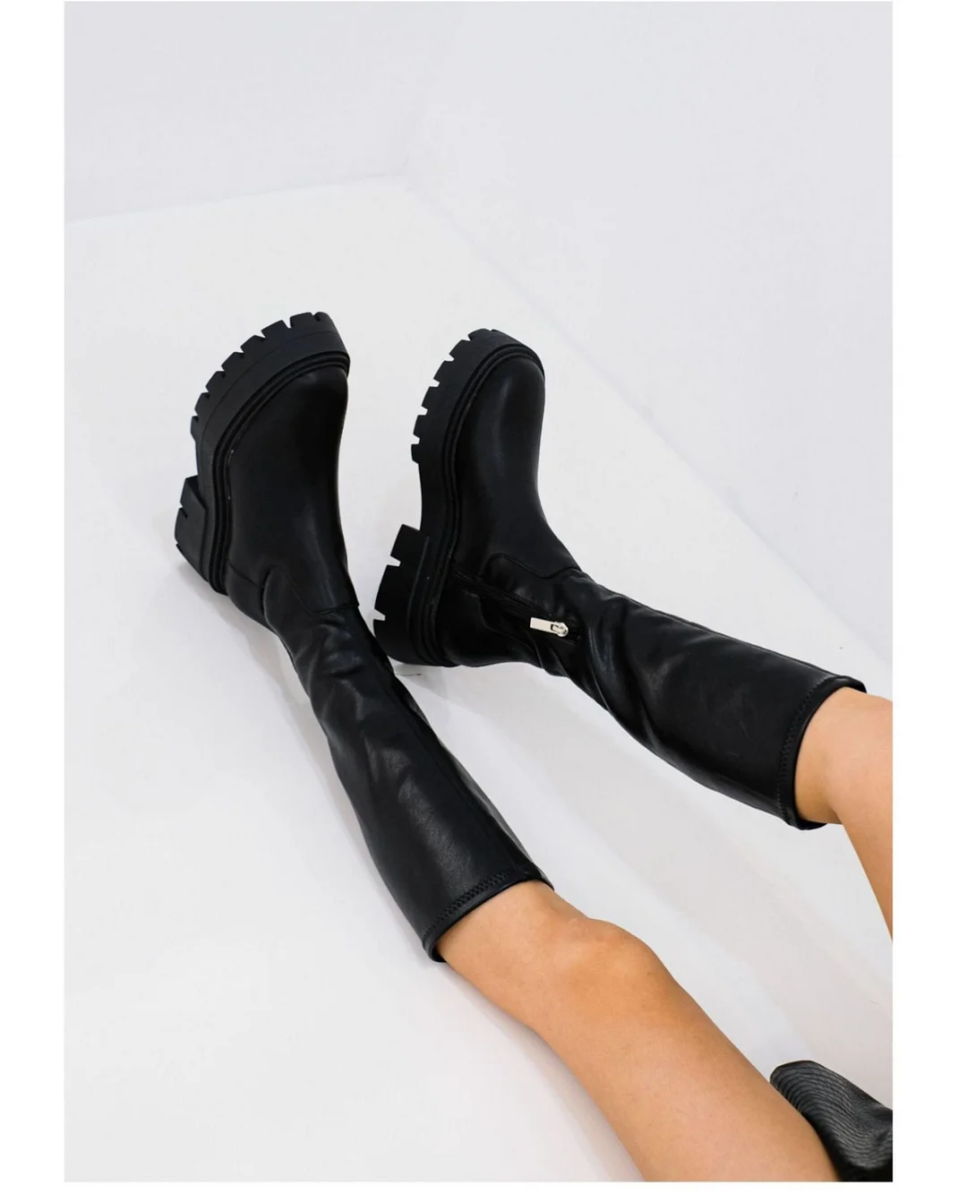 Breakj Breakj Martin Boots Red Rider Boots High Boots Thick Bottom Chelsea Boots