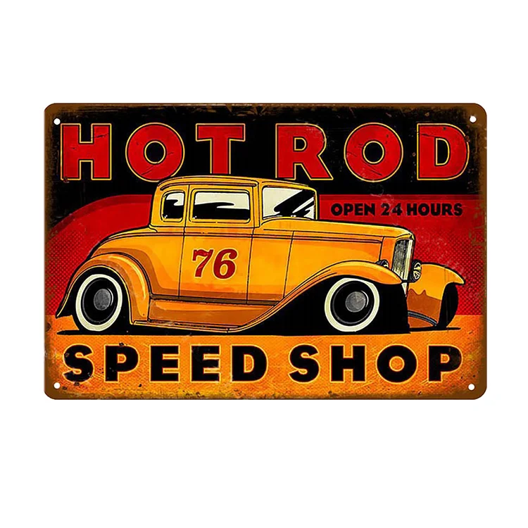 American Hot Rod - Vintage Tin Signs/Wooden Signs - 8*12Inch/12*16Inch