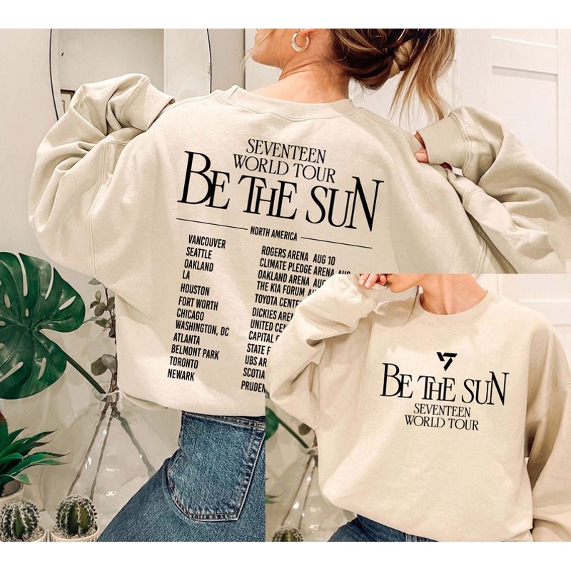 SEVENTEEN 2022 World Tour Be The Sun Sweatshirt officialsvtshop