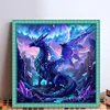 Dragon-14CT Stamped Cross Stitch 45*45cm