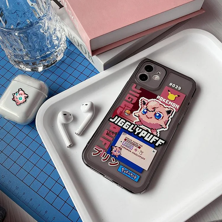 Pokemon Jigglypuff Pixel Style Cute IPhone Case weebmemes