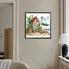Diamond Painting-DIY Full Round Drill Beach House