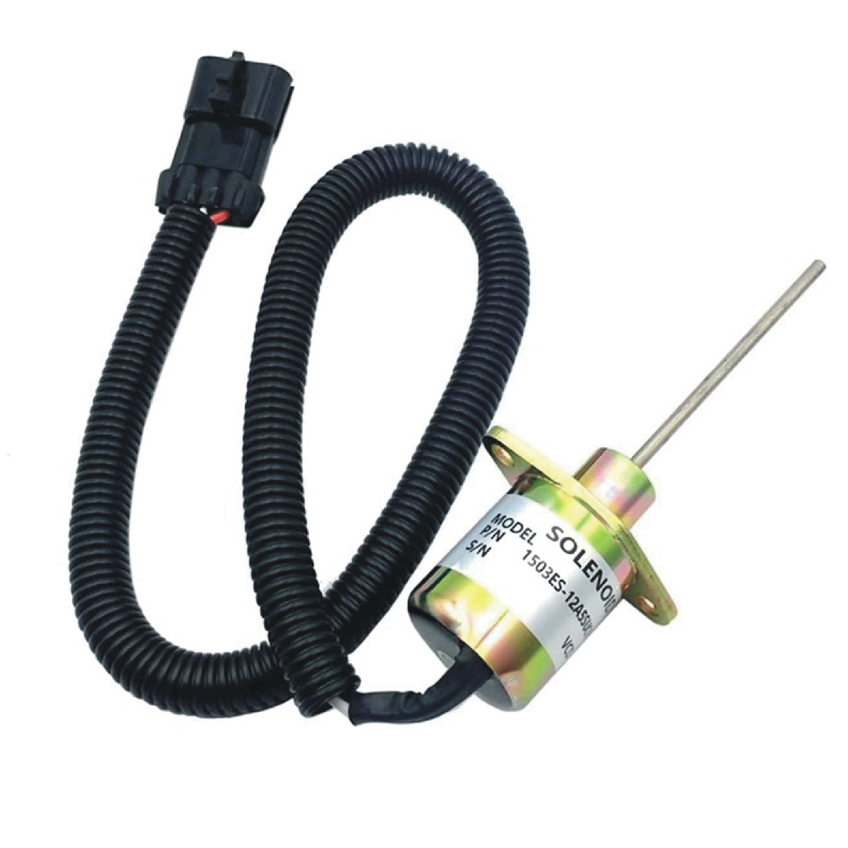 Fuel Cut Off Solenoid Valve 12V 25-38109-05S SA-5019 1503ES-12A5SUC9SCC28 for Kubota Carrier Vector V2203-DI 1800MT 
