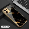 2023 Luxury Baroque Carving Edge Plating Anti-knock Protection Tempered Glass Case For iPhone