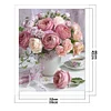 （No Printed Canvas）Vase Bouquet-11CT Counted Cross Stitch 36*46cm