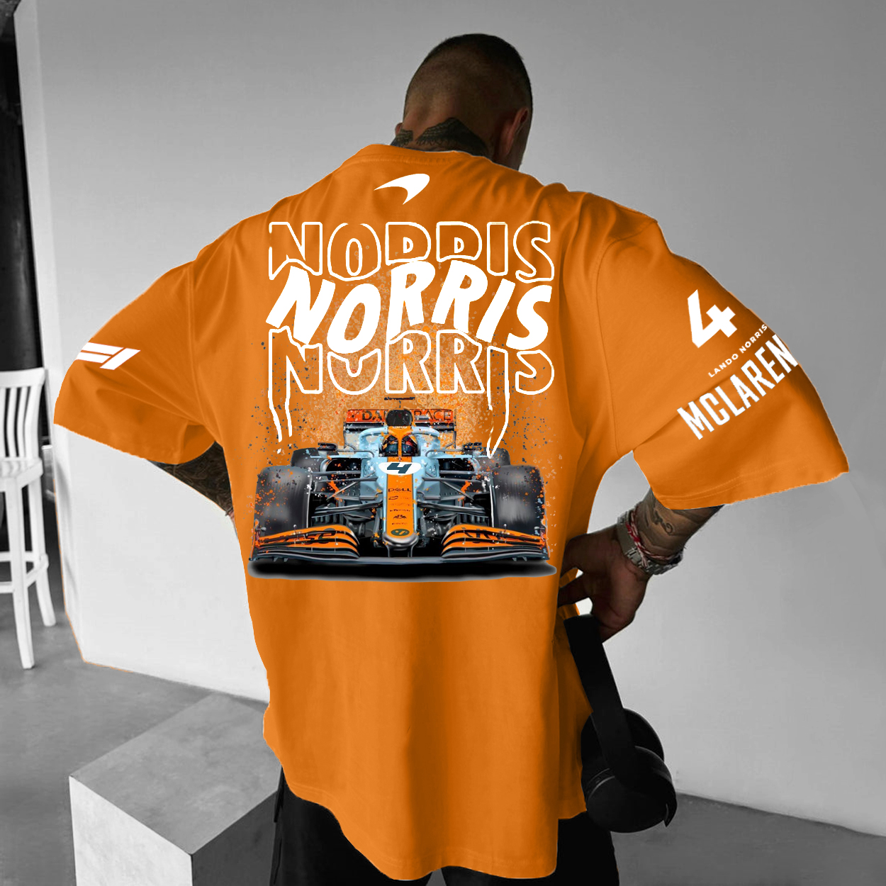  Racing-Inspired Graphic T-Shirt for Sports Enthusiasts