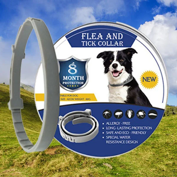 Natural anti-flea, tick and mosquito collar