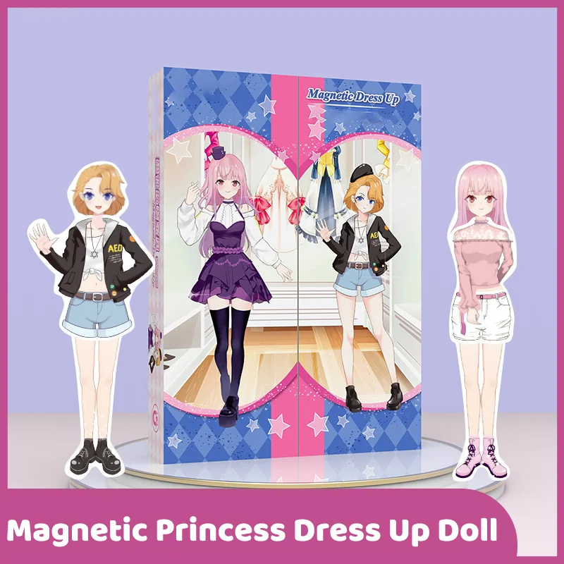  Magnet Dress Up Dolls,Magnetic Doll Dress Up Kits,Magnetic Dolls,Magnetic  Princess Dress Up Paper Doll,Magnetic Dress Up Dolls for Girls Ages,Magnetic  Paper Dolls for Girls Ages 4-7 (K) : Toys & Games