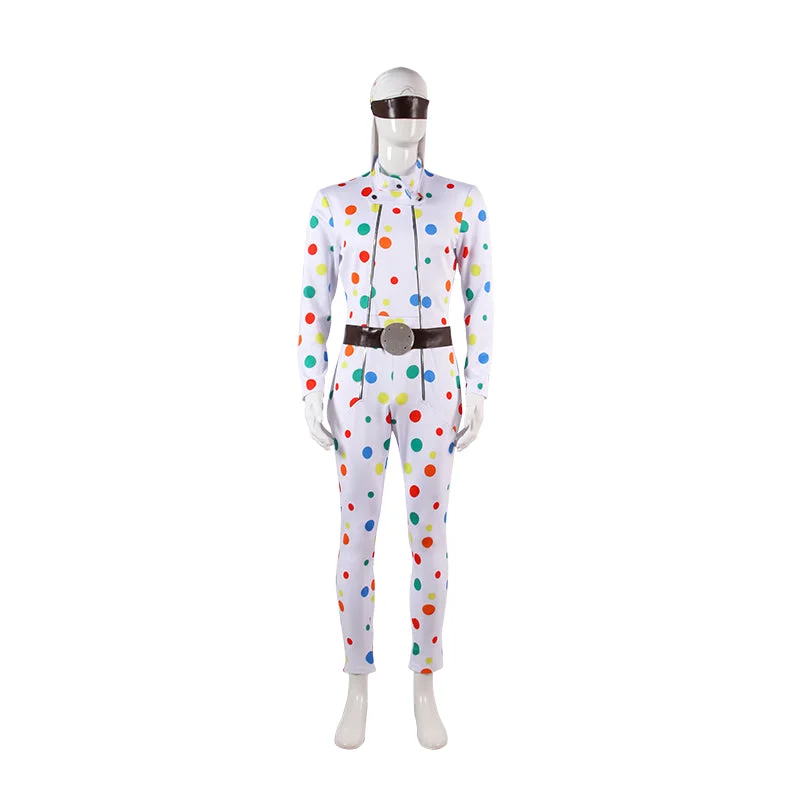 DC Comics The Suicide Squad Polka Dot Man Cosplay Costume