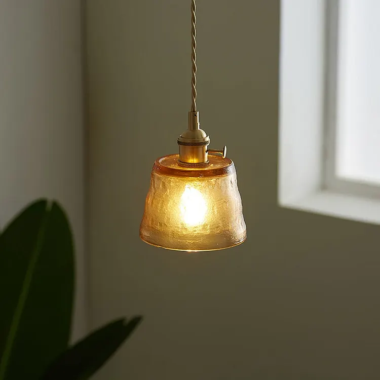 Nordic Simple Cup Glass Pendant Lamp