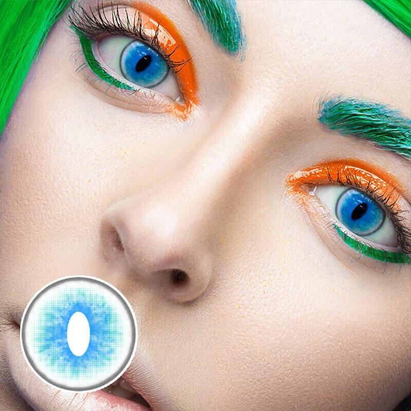 Ragdoll Cat Blue Cosplay Contact Lenses 14.5mm Cool Fashion Style