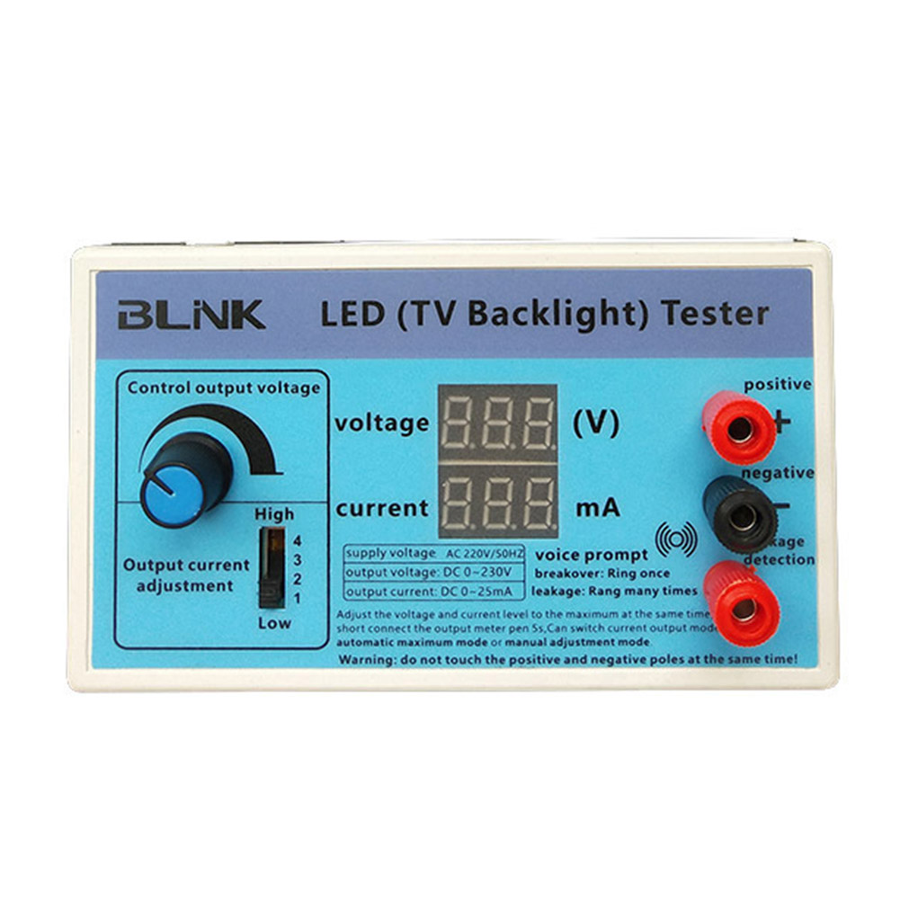 

0-230V Output TV Backlight Tester LED Lamp Strip Beads Test Inspection Tool, 501 Original