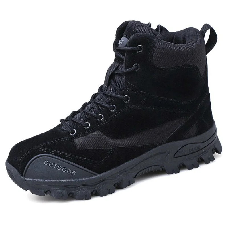 Men Boots Brand Men Combat Shoes Outdoor Non-slip Men Military Boots Men Sneakers Winter Classic Men Safety Shoes Mans Footwear