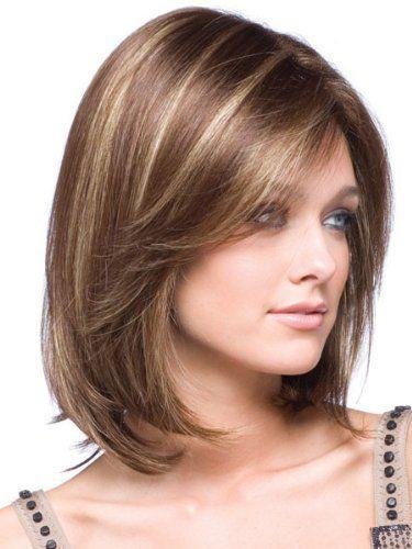 Olive Wigs Shoulder Length Stright Wig with Bangs for Women | Hair Wigs