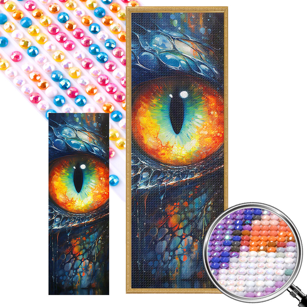 Dragon'S Eye 30*90cm(picture) full round drill diamond painting