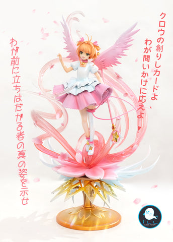 ドラッグストワーズ　sakuraモデル　クリスタル置物 Sakura Kinomoto - Cardcaptor Sakura (CCS) Resin Statue - iLL
