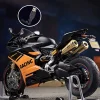 Motorcycle Model With Engine Startup, Throttle Control, And Exhaust Spray Simulation, Die-Cast Motorcycle, Ideal Gift For Men