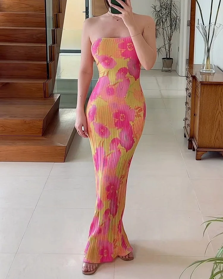 Sexy Printed Dress