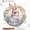 Diamond Painting-DIY Crystal Rhinestone Rabbit