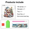 Christmas Bear - Crystal Rhinestone Diamond Painting